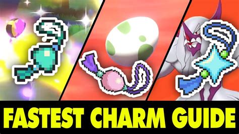 pokemon sword and shield how to get shiny charm